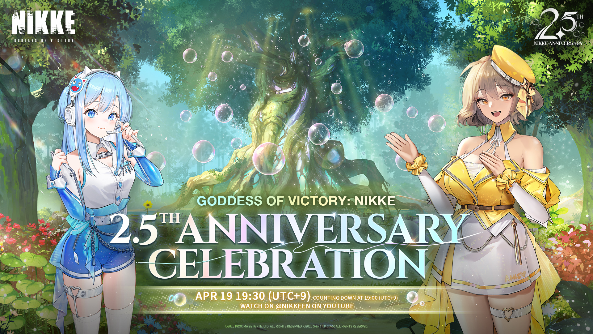 Goddess of Victory: NIKKE celebrates 2.5 anniversary with new characters and real-world events